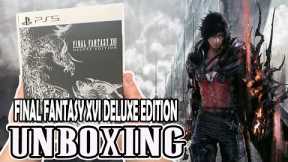 Final Fantasy XVI Deluxe Edition (PS5) Unboxing