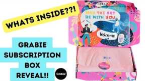 CHECK OUT NEW SUBSCRIPTION BOX By GRABIE   UNBOXING