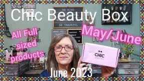 Chic Beauty box ~ May and June ~ All full sized products ~ June 2023