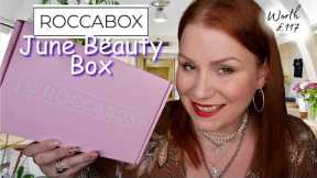 UNBOXING ROCCABOX £15 JUNE BEAUTY SUBSCRIPTION BOX - WORTH £117 + CODE