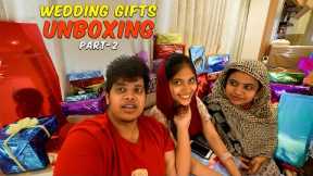 Wedding Gifts Unboxing With Wife & Sister ❤️ | Part 2 - Irfan's View