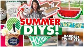 Summer Dollar Store Decor DIYS you'll want to make IMMEDIATELY! 📦  Mystery Box Challenge