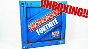 * Monopoly Fortnite Collector's Edition Unboxing *