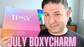BOXYCHARM BY IPSY JULY 2023 UNBOXING! REVIEW, REVEAL, AND DEMO | Brett Guy Glam