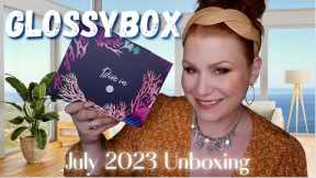 I THOUGHT THEY MADE A MISTAKE! UNBOXING GLOSSYBOX JULY 2023 BEAUTY SUBSCRIPTION BOX
