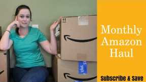 Monthly Amazon Unboxing | Subscribe and Save Items