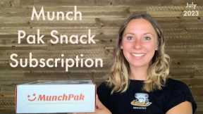 MunchPak Snack Box Unboxing | July 2023
