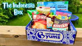 Universal Yums Indonesia Snack Box / Super Yums Box / Unboxing & Overview