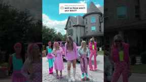 SHE WENT TO THE MOON?!?! 🚀 🌕 👩‍🚀 🌠  #bigfamily #barbiemovie #barbiegirl #dance