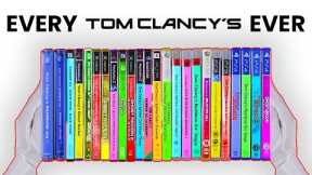 Unboxing Every Tom Clancy Game | 1998-2023 (Evolution + Gameplay)