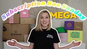 MEGA UNBOXING!!! | Subscription Box Sunday | Vol. 2 August 2023