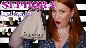 SOOO MANY NEW ITEMS ADDED THIS MONTH! UNBOXING SEPHORA AUGUST BEAUTY BOX