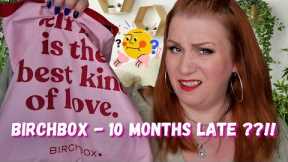 WHAT'S GOING ON?! UNBOXING OCTOBER 2022 BIRCHBOX SUBSCRIPTION BOX ... ARRIVED 10 MONTHS LATE !