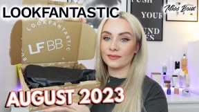 LOOKFANTASTIC BEAUTY BOX AUGUST 2023 UNBOXING & ADVENT CALENDAR WAITLIST! | MISS BOUX