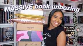 MASSIVE BOOK UNBOXING💕✨ | fairyloot, illumicrate, owlcrate, & special editions