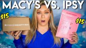 Ipsy Glam Bag Vs. Macy's Beauty Box August 2023 | WHICH BEAUTY BOX IS BETTER?