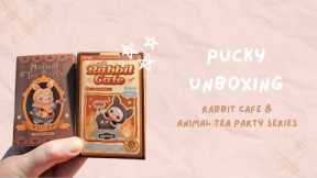 POPMART Pucky Blind Box Unboxing | Rabbit Cafe & Animal Tea Party Series