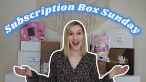 SO MANY BOXES TO START THE MONTH 😍 | Subscription Box Sunday | Vol. 1 September 2023