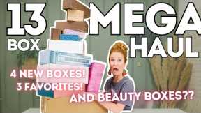 Monthly Subscription Boxes - September 2023 | Mega Unboxing of Subscription Boxes