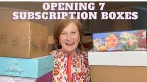 Unboxing Marathon: Opening 7 Subscription Boxes You'll Adore