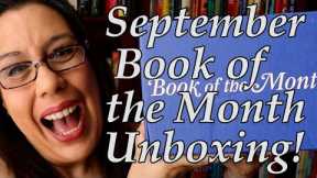 Unboxing My September Book of the Month - September BotM Unboxing