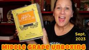 Middle Grade Book Subscription Box Once Upon a Book Club UNBOXING September 2023 | Amelia Earhart