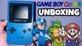 Unboxing the Game Boy Color I got from eBay