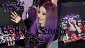 Unboxing Mystery Gothic Beauty Box | Gothic Beauty Magazine Subscription Box 54 from Zinetastic