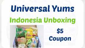 Universal Yums September 2023 “Indonesia” Unboxing/Review + Coupon