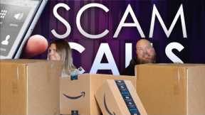 I bought an Amazon TOY Returns Mystery Box + LIVE SCAM PHONE CALL