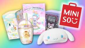 BUYING ONLY SANRIO AT MINISO! (Shop with me, Unlimited Budget #miniso)