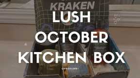 🛁 LUSH October Kitchen Box Subscription UNBOXING 🎁