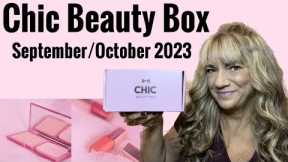 CHIC Beauty Box October / September 2023 Bi-Monthly Makeup Subscription + Discount Code