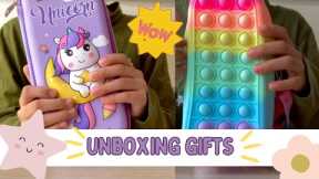 Exciting gift unboxing | My first YouTube video