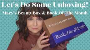 Monthly Unboxing - Macy's Beauty Box & Book Of The Month - October 2023