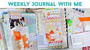 WEEKLY JOURNAL WITH ME | October Kit Unboxing - Gather Together | LOLLIPOP BOX CLUB