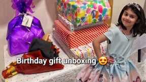 Birthday Gifts Unboxing 🎁 Gift Opening vlog #birthdaygift #unboxing