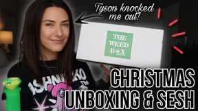 THE W**D BOX DECEMBER HOLIDAY UNBOXING | christmas glass and hair tinsel