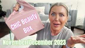Chic Beauty Box unboxing November  and December 2023 | chic beauty box 2023 | HOTMESS MOMMA MD