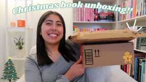 unboxing books I want to read this Christmas season 🎄❄️⛄️📦