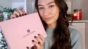 ASMR Glossybox Unboxing Beauty Products (November Glossybox) 💕 Tapping, Crinkling & Whispering