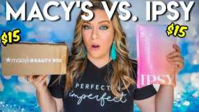 Ipsy Glam Bag Vs. Macy's Beauty Box 2023 | IPSY REVIEW