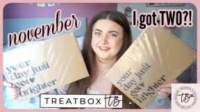 I received TWO?! 🤔 TREATBOX! Lifestyle Letterbox Subscription | November 2023 Unboxing!