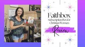 Faithbox Review and Unboxing: Monthly Subscription Box for Christian Women