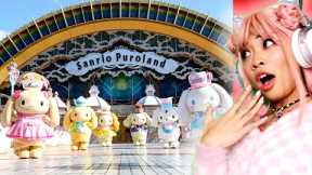 VISITING A *SANRIO* THEME PARK IN JAPAN! #sanrio #japan #travel #vlog