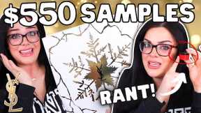 $550 of BEAUTY SAMPLES?! Is It WORTH IT?! | Luxury YSL Advent Calendar Unboxing