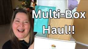 Multi-box Unboxing Haul Vellabox, Maniology, Fruit for Thought, Mint Mongoose +