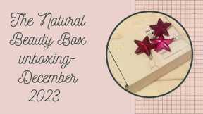 The Natural Beauty Box unboxing- December 2023