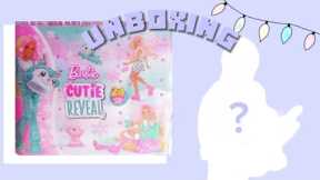 ASMR UNBOXING THE NEW MYSTERY CUTIE REVEAL BARBIE ADVENT CALENDAR 2023!🎁🎄☃️🎅(24 MYSTERY BOXES!😶‍🌫️👀)