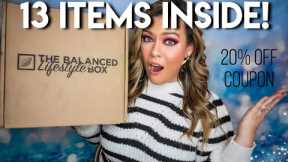 The Balanced Lifestyle Box Winter 2023 Unboxing + Coupon Code | SHIPS TO CANADA!